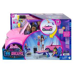 Mattel Barbie Auto inkl. Bühne und Zubehör [Amazon Prime]