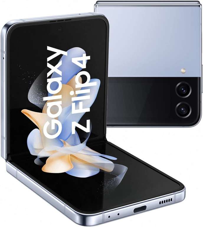 SAMSUNG Galaxy Z Flip 4 - F721B - 5G - 128GB - Blau - Dual SIM