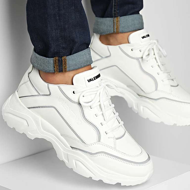 VALENTINO White Nyx Chunky Sneaker Gr 36-40 Weis (Schwarz 179€) Laden Preis 299-349€
