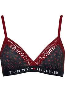 Tommy Hilfiger Underwear Triangel-BH mit Spitzenkante und floralem Druck, XS bis XL für 13,99€ (Otto flat)