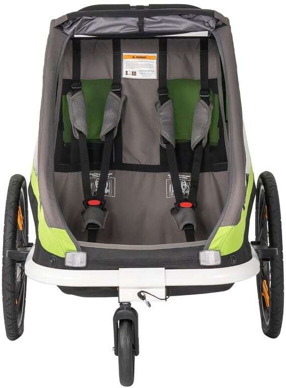Hamax 2in1-Fahrradanhnger & Buggy Traveller  fr 2 Kinder, inkl. Deichsel  bei limango
