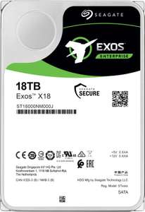 18TB Seagate Exos X X18 ST18000NM000J 7.200U/min 256MB 3.5" Festplatte (8.9cm) SATA 6Gb/s | vk-frei über mindstar