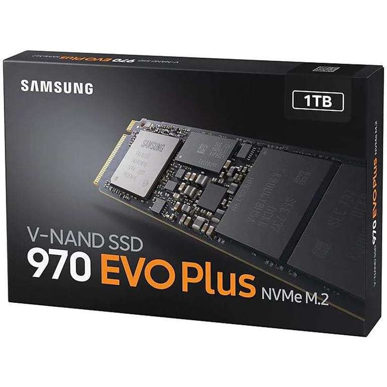 Samsung 970 EVO Plus SSD 1TB M.2 2280 PCIe 3.0 x4 NVMe bei MM/Saturn