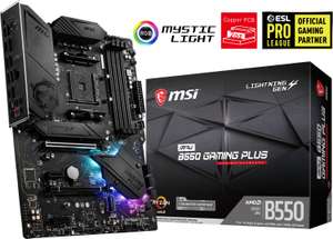 MSI MPG B550 Gaming Plus AMD B550 So.AM4 Dual Channel DDR4 ATX Mainboard | vk-frei über mindstar