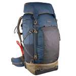 Forclaz Reiserucksack Herren Backpacking Travel 500, Volumen 70 L, mit abnehmbarer Tasche, inkl. Regenhülle [Decathlon Abholung]