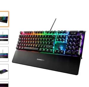 SteelSeries Apex 5 - Hybrid-Mechanische Gaming Tastatur