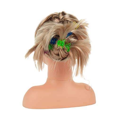 (Prime) Theo Klein Princess Coralie Make-Up and Hairdressing Head 'Sophia' I With Hair clips , Make - up and lots of further Accessories