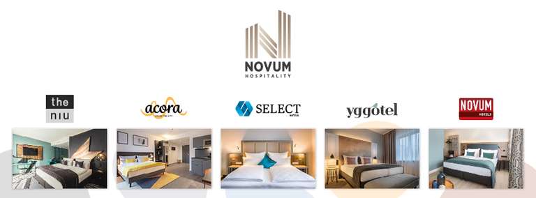 [Novum Summer Deal] 25% - 35% auf Best-Flexibel-Rate inkl. Frühstück | z.B. the niu, Select, Yggotel | Mindestaufenthalt 3 Nächte