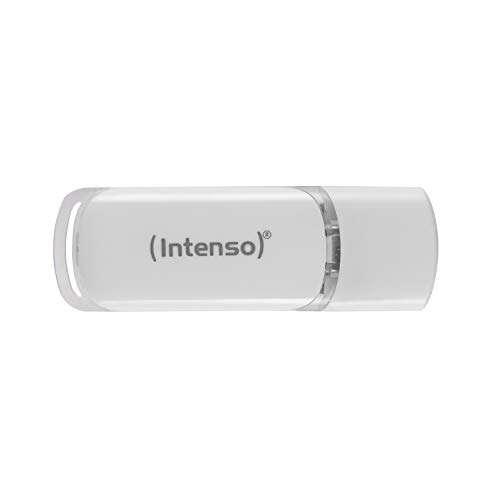 Intenso Flash Line - 64 GB USB-C Stick - Super Speed USB 3.2 Gen 1, weiß (Prime)