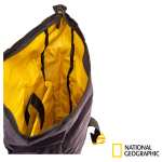 NATIONAL GEOGRAPHIC 25L Wander-/ Camping-Rucksack Rolltop mit Laptopfach, verborgene Tasche für Wertsachen (100% recyceltes Polyester)