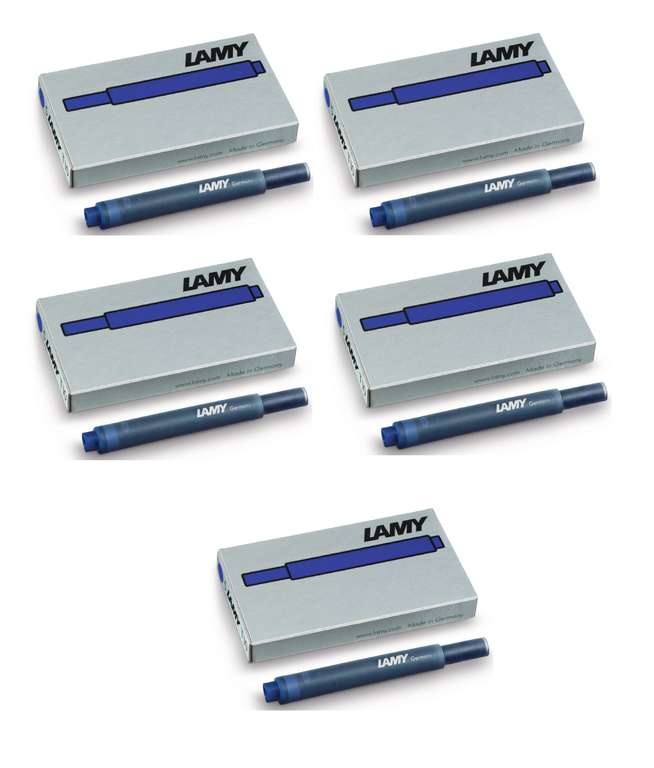 LAMY T10 5er Set Tintenpatronen (Amazon)
