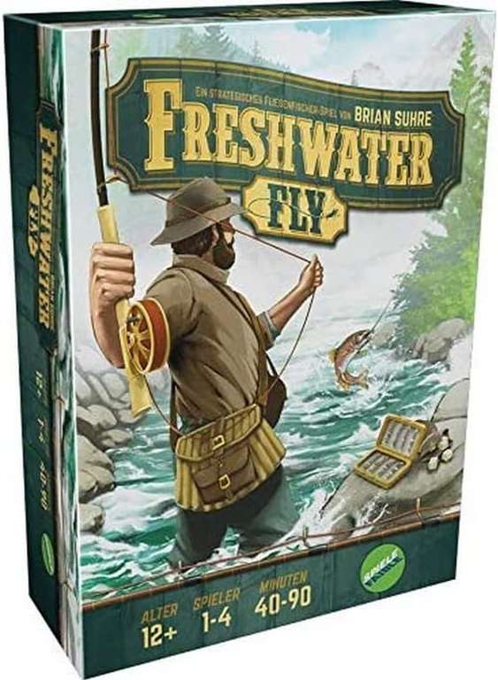 Freshwater Fly | Brettspiel für 1 - 4 Personen ab 12 Jahren | ca. 40 - 90 Min. | BGG: 7.2 / Komplexität: 2.40