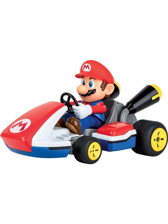 Carrera RC Mario Kart - Mario Race Kart – Ferngesteuertes Rennauto für drinnen & draußen – Elektro-Auto mit Sound