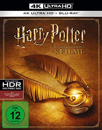 Harry Potter 4K Ultra-HD Complete Collection [Blu-ray] [Amazon Prime]