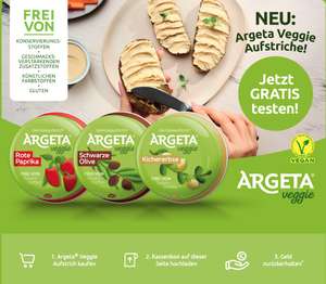 Argeta Veggie Aufstriche - Gratis testen