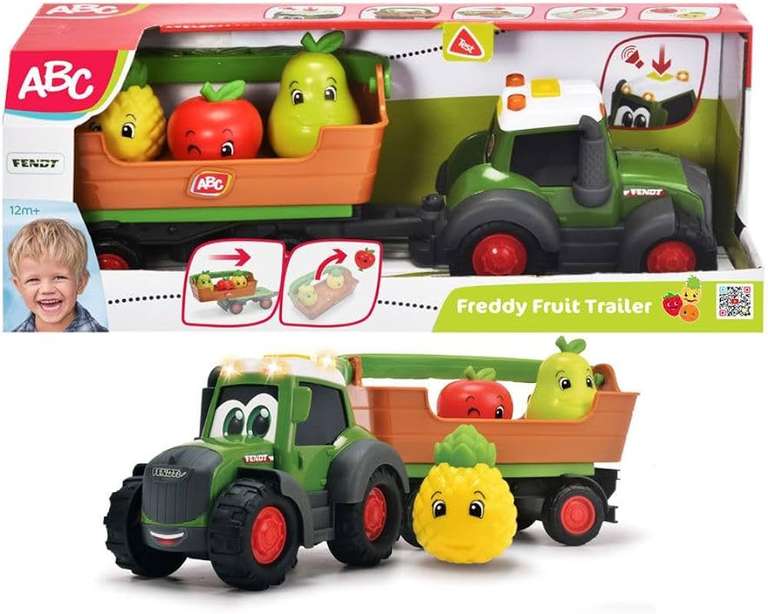 [lokal Kaufland Meiningen] Dickie Fendt Fruity (bzw. Animal) Trailer Traktor für die Kleinen mit Sound und Licht