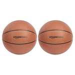 [Prime] Amazon Basics Basketball aus Kunstleder inkl. Ballpumpe (Doppelpack)