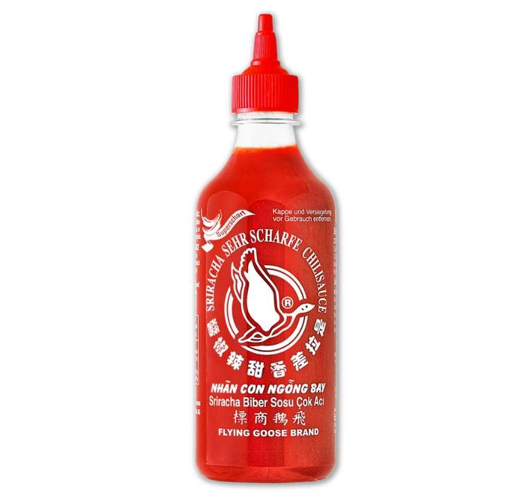 [Penny] FLYING GOOSE Sriracha scharfe & sehr scharfe Chilisauce 455ml