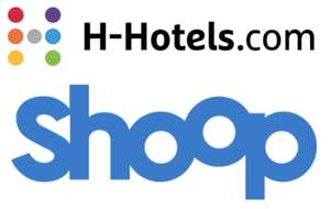 H-Hotels.com & Shoop 7% Cashback + 20€ Shoop-Gutschein (199€) + 10% Rabatt auf die beste verfügbare Rate