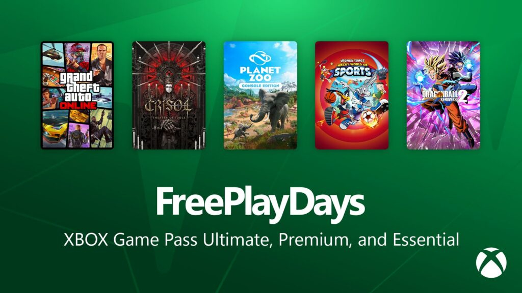 Xbox Free Play Days – GTA Online, Crisol: Theater of Idols, Planet Zoo, Looney Tunes: Wacky World of Sports, Dragon Ball Xenoverse 2