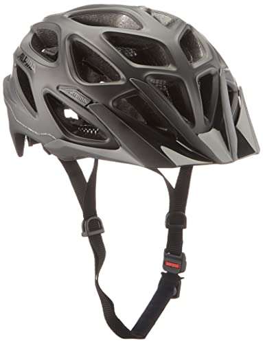 [Prime] ALPINA MYTHOS 3.0 LE Fahrradhelm in matt schwarz für Erwachsene mit 52-57cm Kopfumfang