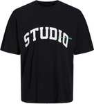JACK & JONES Herren Brink Studio Crew Neck T-Shirt, in 3 Farben/Motiven, Gr S bis XXL für 7,57€ (Prime)