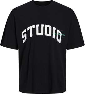 JACK & JONES Herren Brink Studio Crew Neck T-Shirt, in 3 Farben/Motiven, Gr S bis XXL für 7,57€ (Prime)