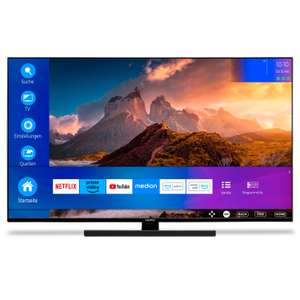 Medion 50" Fernseher LIFE X15021 4K QLED Smart-TV mit HDR, Dolby Vision, Dolby Atmos, 330cd/m²
