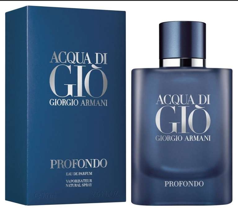 (Flaconi) Giorgio Armani Acqua di Gio Profondo Eau de Parfum 40ml - Auch 125ml im Angebot