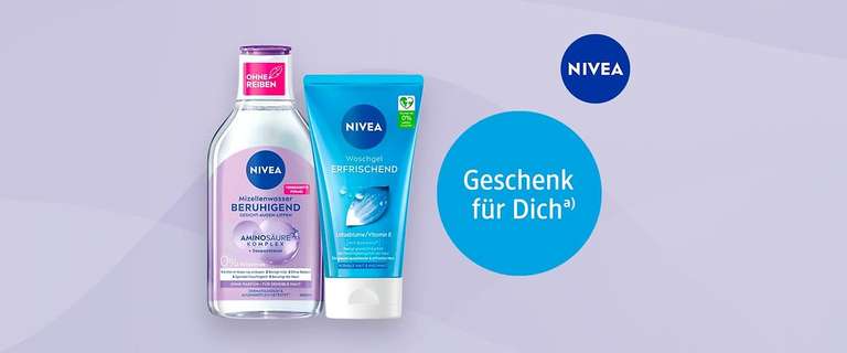 Nivea-Aktion bei DM: Gratis Reinigungsprodukt bei Kauf eines Gesichtspflege-Produkts