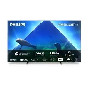 Philips 77OLED848/12 OLED TV (77 Zoll (194 cm), 4K UHD, HDR, Smart TV, Sprachsteuerung, Ambilight, Dolby Atmos, 120 Hz (u.a. Expert Neuss)