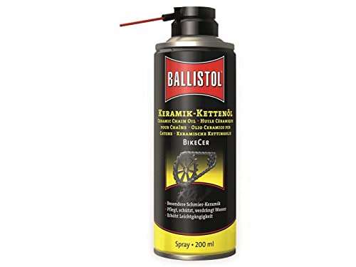 Ballistol Keramik-Kettenöl Spray BikeCer, 200 ml für 8,94€ (Prime)