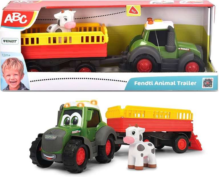 [lokal Kaufland Meiningen] Dickie Fendt Fruity (bzw. Animal) Trailer Traktor für die Kleinen mit Sound und Licht