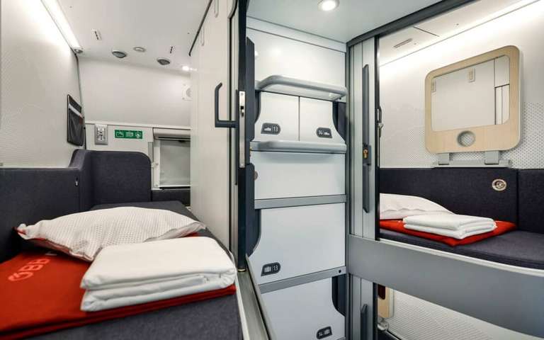 ÖBB Nightjet von Hamburg & Hannover nach Wien oder Innsbruck für 55€ Je Strecke in der Mini-Cabin