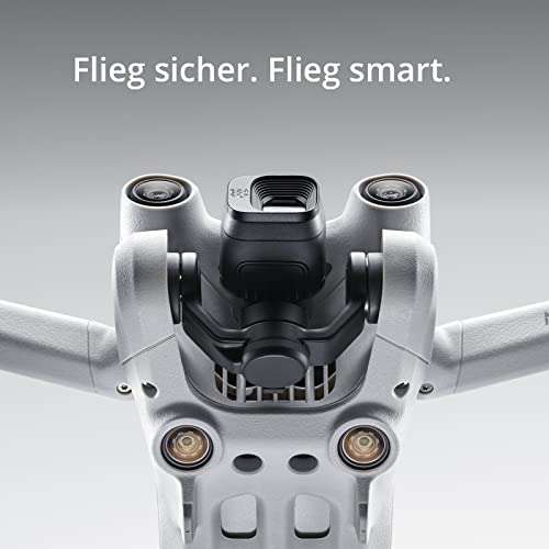 DJI Mini 3 Pro – Leichte und faltbare Kameradrohne mit 4K/60fps Videos, 48 MP Fotos, 34 Minuten Flugzeit (Prime/coolblue)