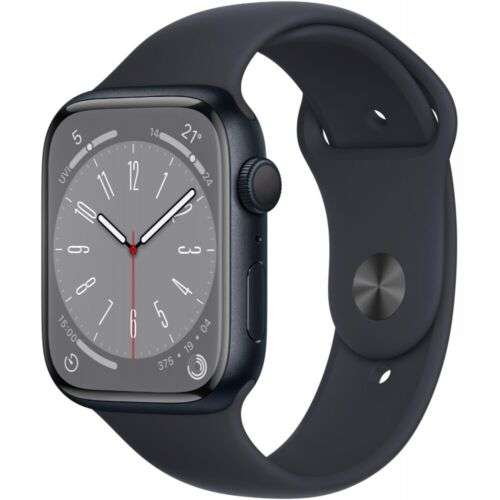 Apple Watch Series 8 45mm Aluminium GPS Mitternacht / Ebay