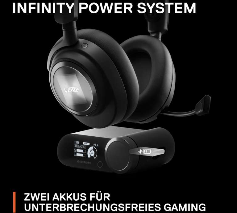 [eBay Saturn] STEELSERIES Arctis Nova Pro Wireless, Over-ear Gaming-Headset