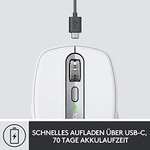 Logitech MX Anywhere 3 kabellose Maus in hellgrau (USB-C, 4.000 DPI, 6 Tasten)
