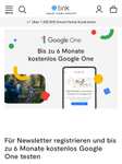 Google One Cloud Speicher 6 oder 3 Monate kostenlos via Tink.de bei Kauf eines Produktes
