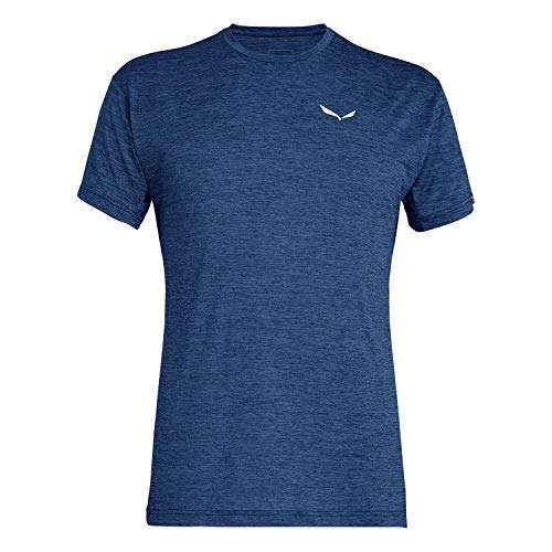Salewa Puez Melange Dry'ton (Gr. M & L) Herren T-Shirt in blau [Amazon Prime]