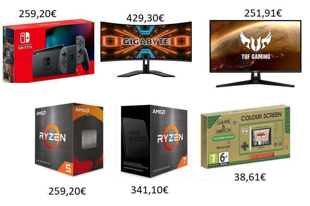 [Sammeldeal] AMD Ryzen 5 5600X Boxed - 259.20€ | Ryzen 7 5800X - 341,10€ | Nintendo Switch Konsole V2 - 259,20€ | Asus VG289Q1A - 251,91€