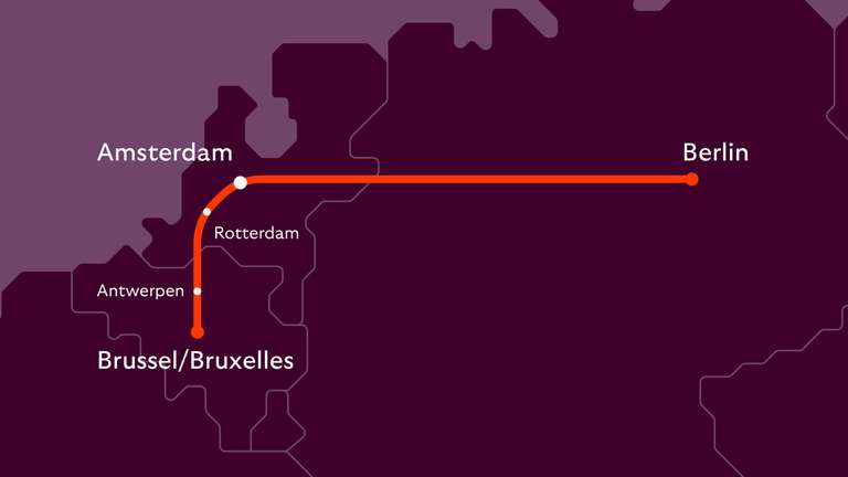 [European Sleeper] Nachtzug im Liegewagen ab 29,50€ je Richtung von Berlin nach Amsterdam, Brüssel, Antwerpen oder Rotterdam [Bahn]
