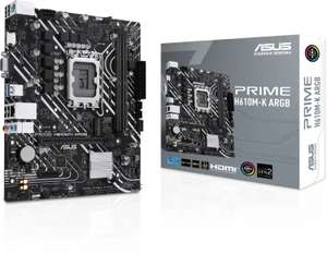 3 ASUS-Mainboard bei computeruniverse: z.B. Prime H610M-K ARGB (Intel 1700) oder B650M-A WIFI II (AMD AM5)