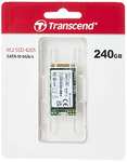 [Prime] Transcend 240GB SATA III 6Gb/s MTS420S 42 mm M.2 SSD 420S SSD TS240GMTS420S