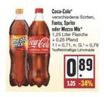 ~Edeka~ Coca-Cola (1,25l) + Heinz Feinkostsaucen im Angebot und Marktguru gibt 3€ Cashback