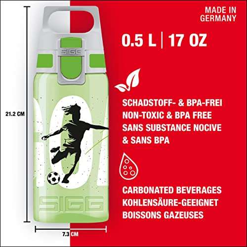 Sigg Trinkflasche auslaufsicher 0,5l ab 9,99 € Amazon (Prime)