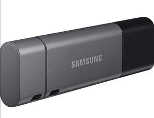 [Amazon Prime] Samsung DUO Plus 128GB Typ-C Typ-A 400 MB/s USB 3.1 Flash Drive (MUF-128DB/APC) USB-Stick