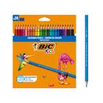 BIC Kids Buntstifte Tropicolors, zum Malen in 24 Farben (Prime + Angebot + Sparabo)