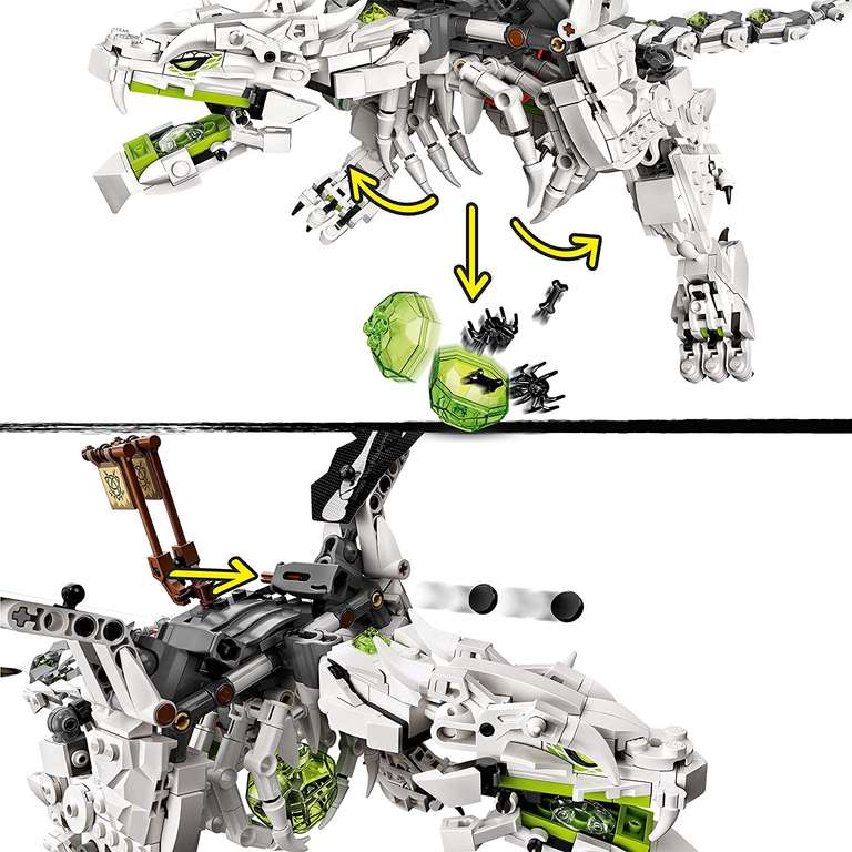 LEGO 71721 Ninjago Drache des Totenkopfmagiers - für 59,50€ (Alternate)