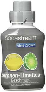 [PRIME/Sparabo] SodaStream Sirup Zitrone-Limette ohne Zucker, Ergiebigkeit: 1x Flasche ergibt 12 Liter Fertiggetränk, 500 ml